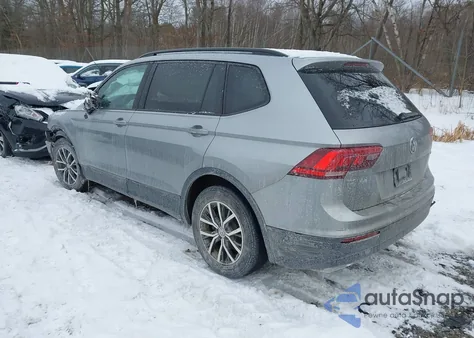 2021 Volkswagen Tiguan 2.0T S из США, поврежденный, VIN 3VV0B7AX4MM027947